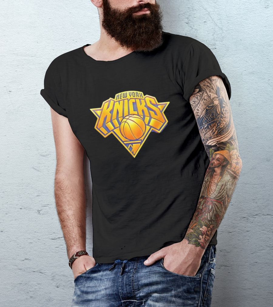 New York Knicks Basketball Golden Team T-Shirt