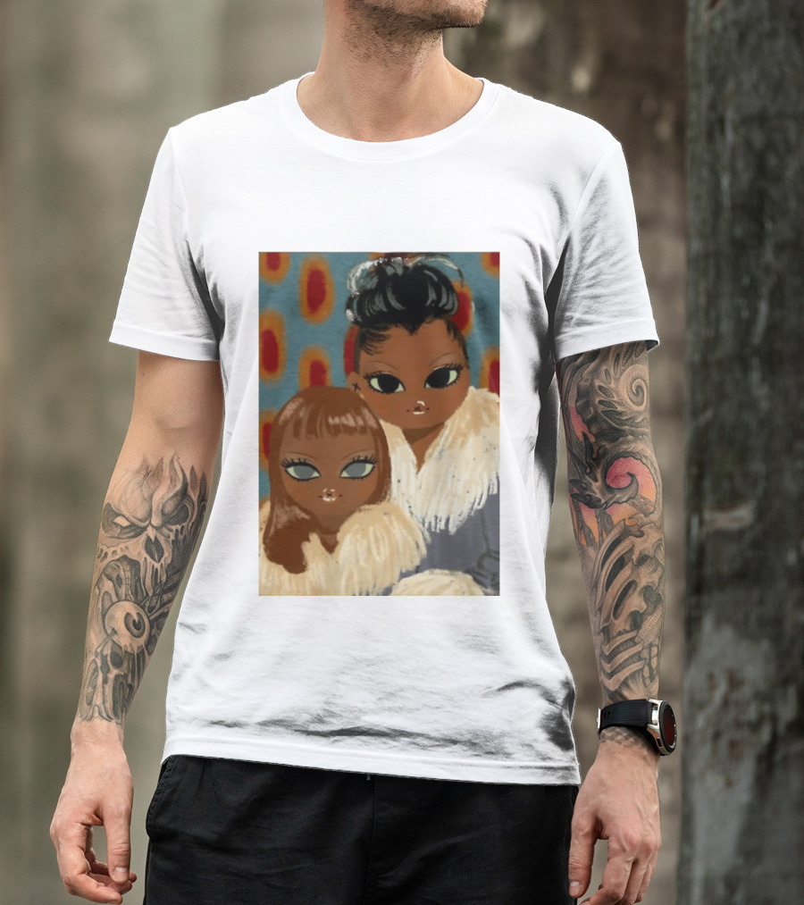 Bratz Dolls Cloe Yasmin Fashion Iconic Style Fur Outfits T-Shirt