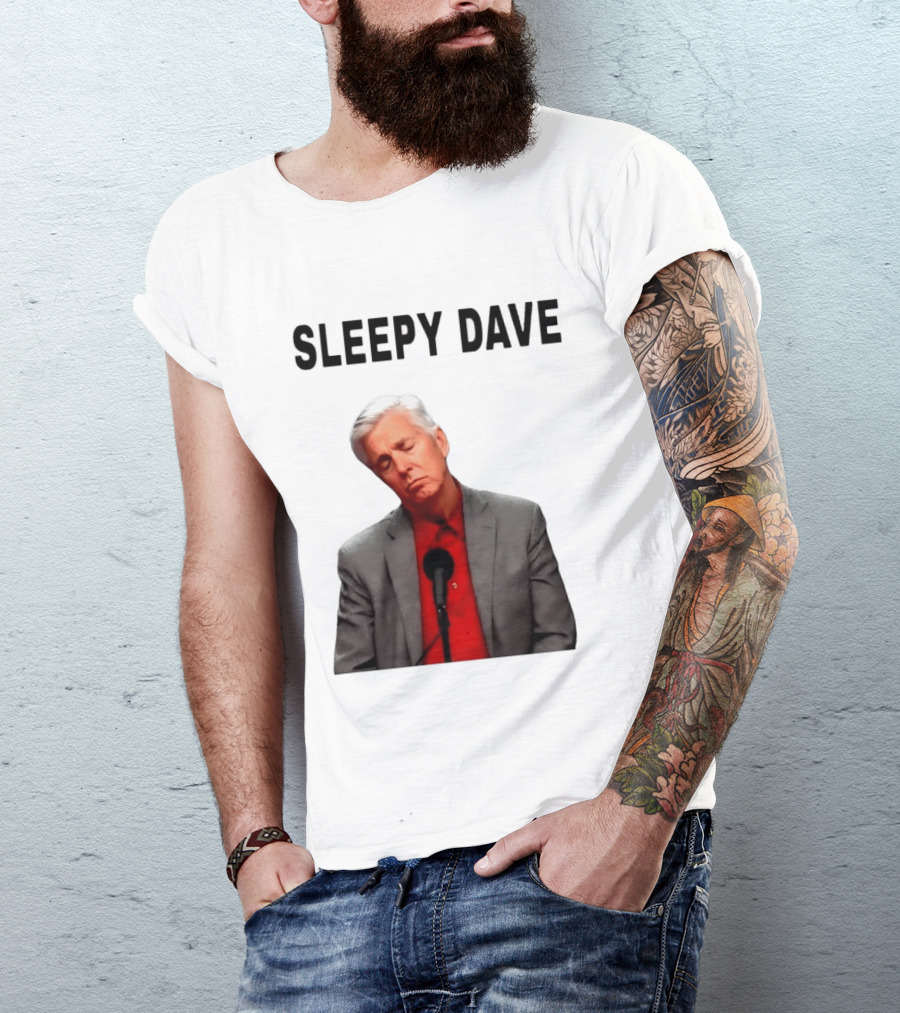 Sleepy Dave Dave Dombrowski Meme T-Shirt