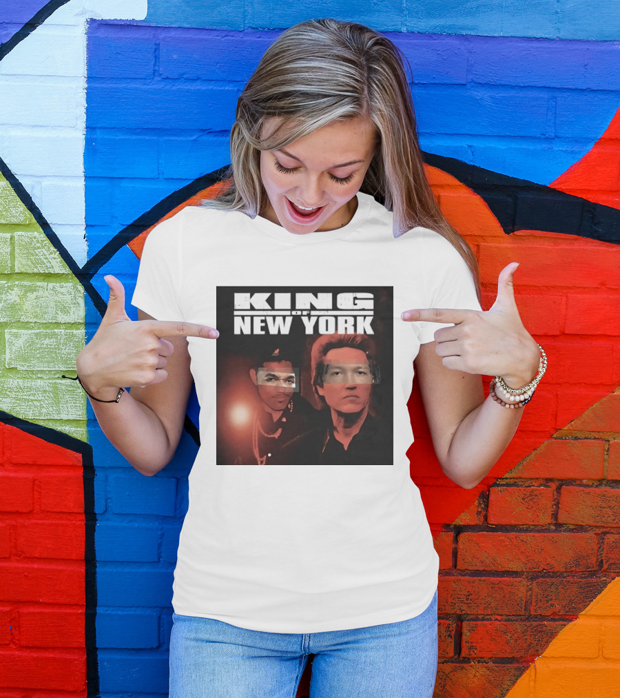 King Of New York Knicks Retro Movie T-Shirt