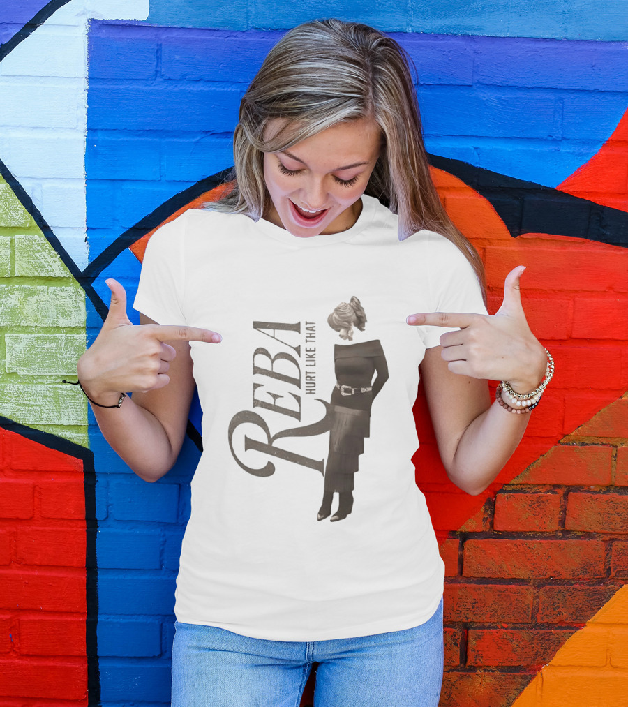 Reba McEntire Hurt Like That Fringe Dress Ensemble T-Shirt