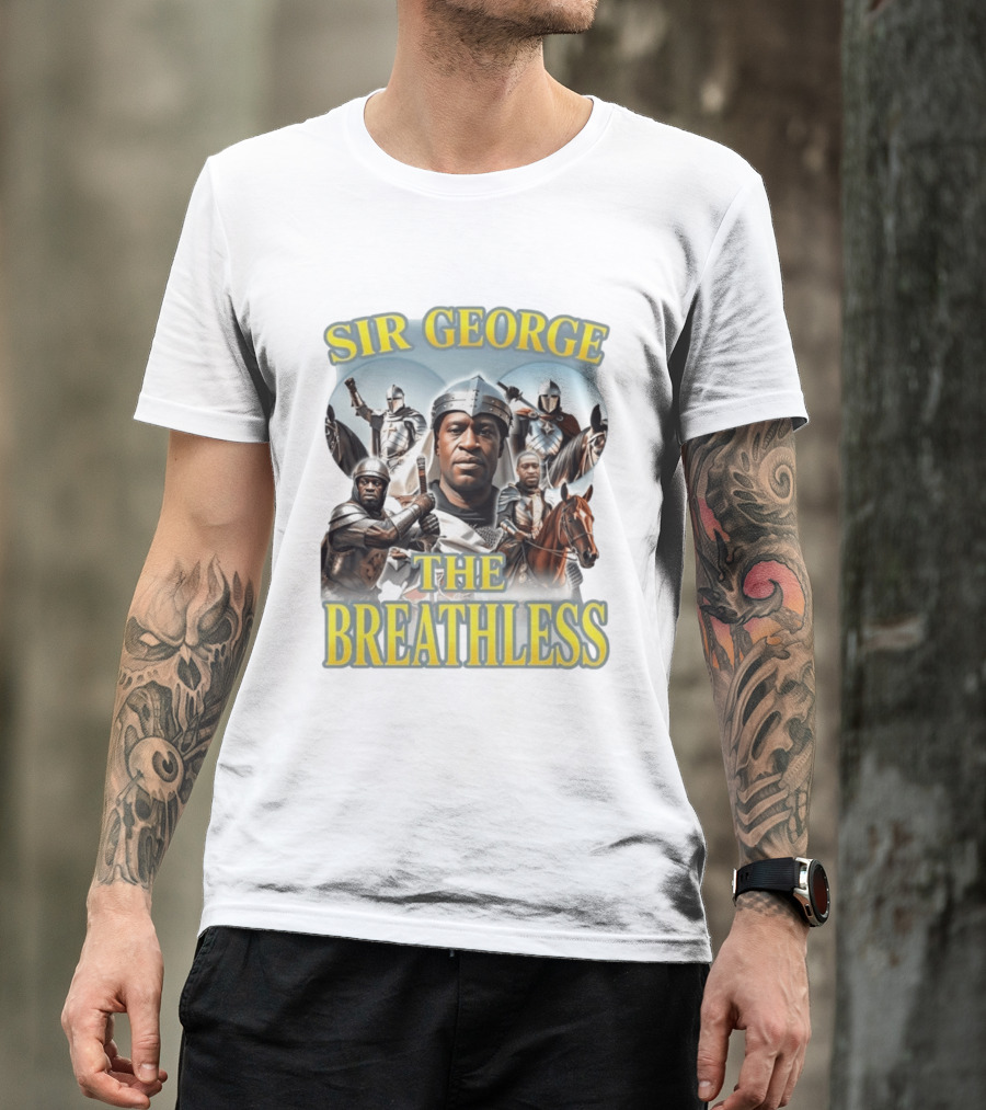 Sir George The Breathless Medieval Knight T-Shirt