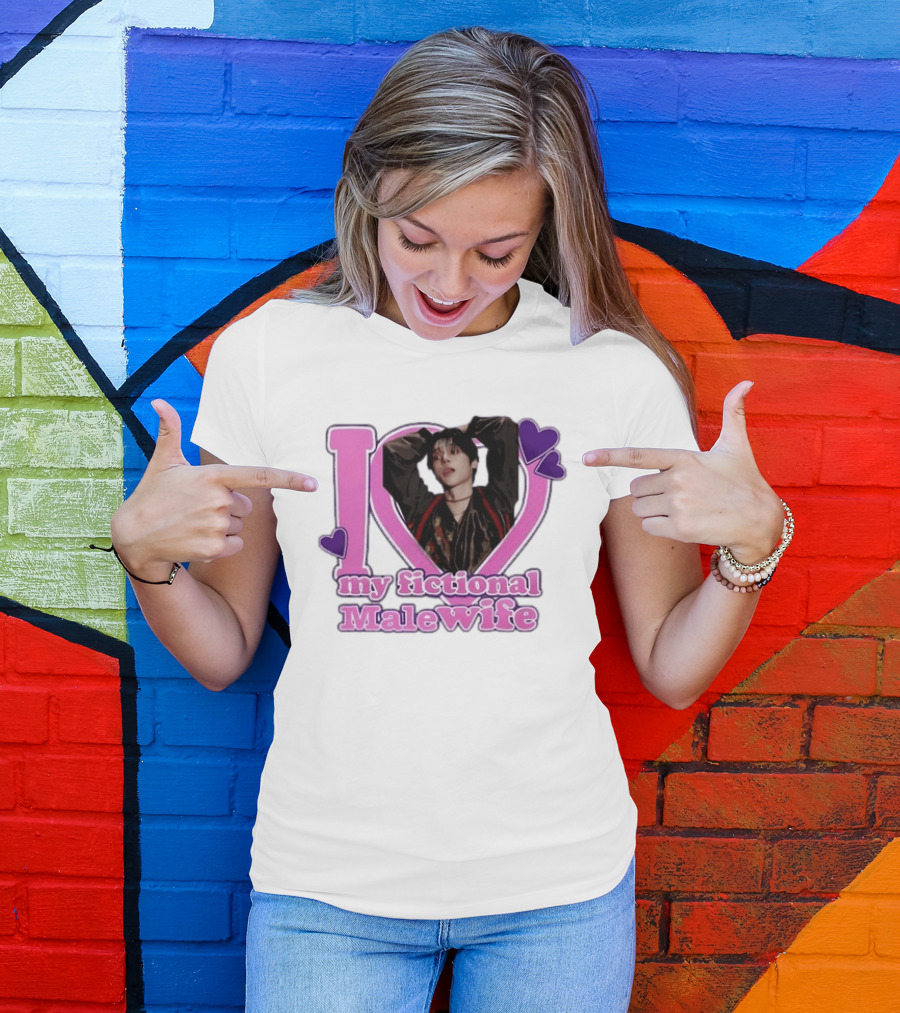 ENHYPEN Sunoo I Love My Fictional Malewife Fan T-Shirt