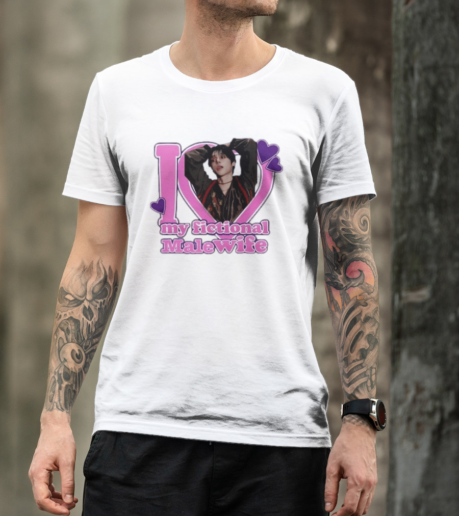 ENHYPEN Sunoo I Love My Fictional Malewife Fan T-Shirt