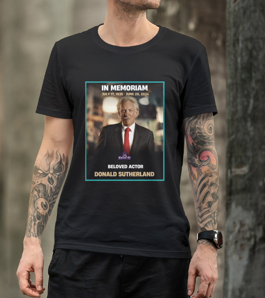 In Memoriam July 17 1935 June 20 2024 Beloved Actor Donald Sutherland T-Shirt