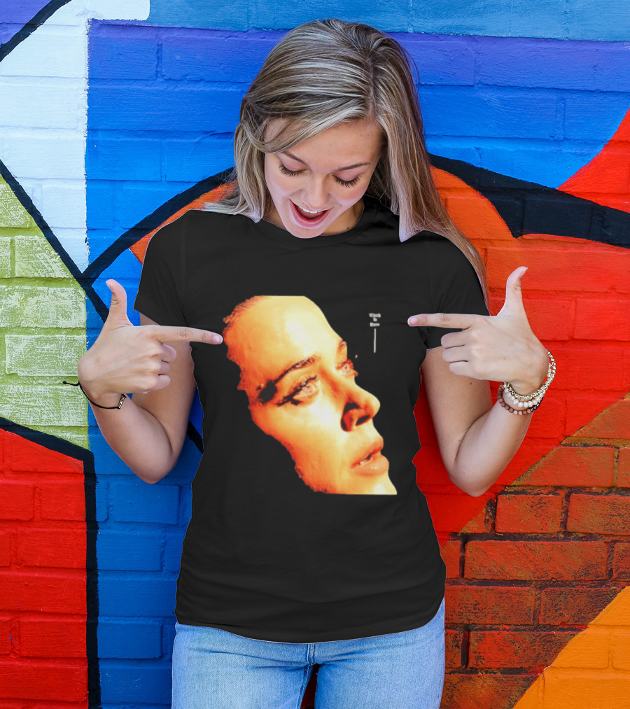 Katy Perry It Burn Music Artist Singer Celebrity Fiery Face T-Shirt
