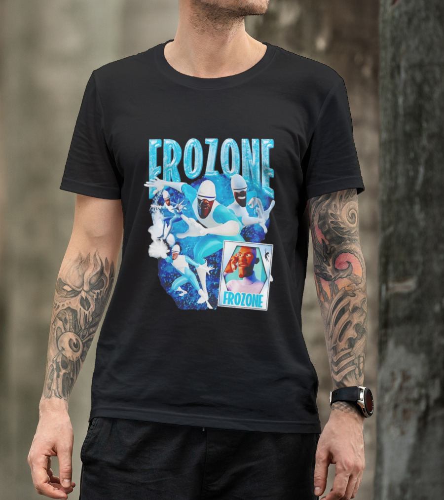 Frozone The Incredibles Disney Movie T-Shirt