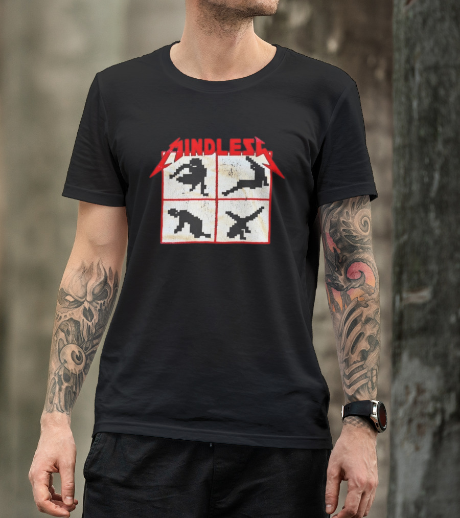 Mindless Self Indulgence Pixel Figures Band T-Shirt