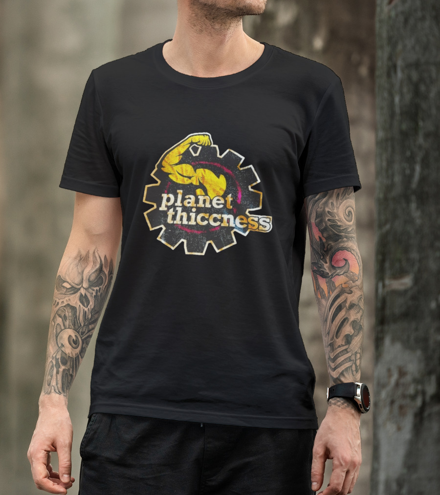 Planet Thiccness Muscle Flex Gear T-Shirt