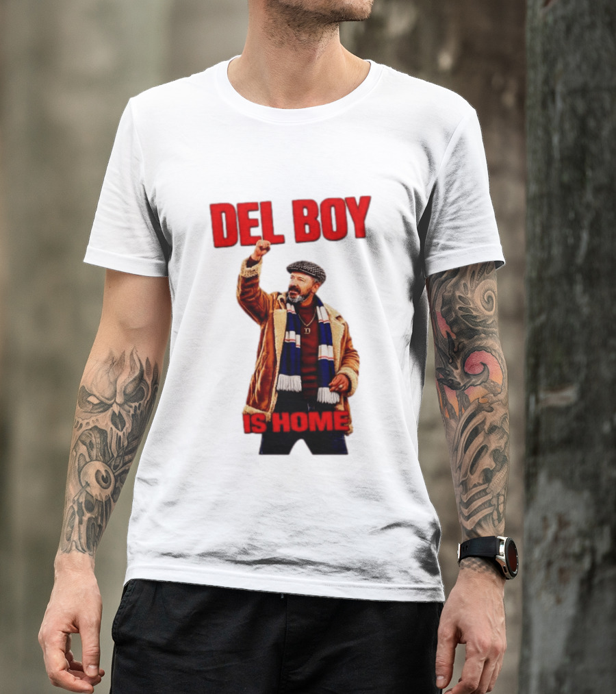 Del Boy Only Fools And Horses Is Home Vintage Look T-Shirt