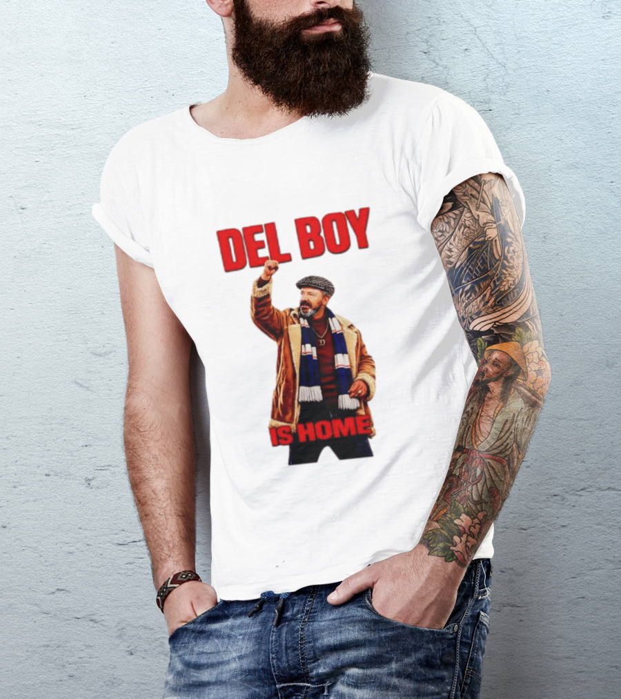 Del Boy Only Fools And Horses Is Home Vintage Look T-Shirt