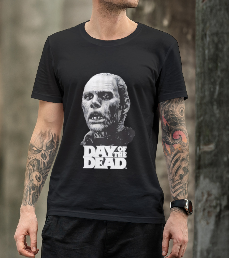 Bub Zombie Day Of The Dead Horror Movie Merchandise T-Shirt