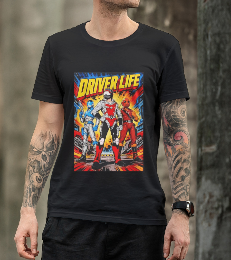 G.I. Joe Dreadnoks Driver Life Zartan Road Pig Zarana Cobra Command T-Shirt