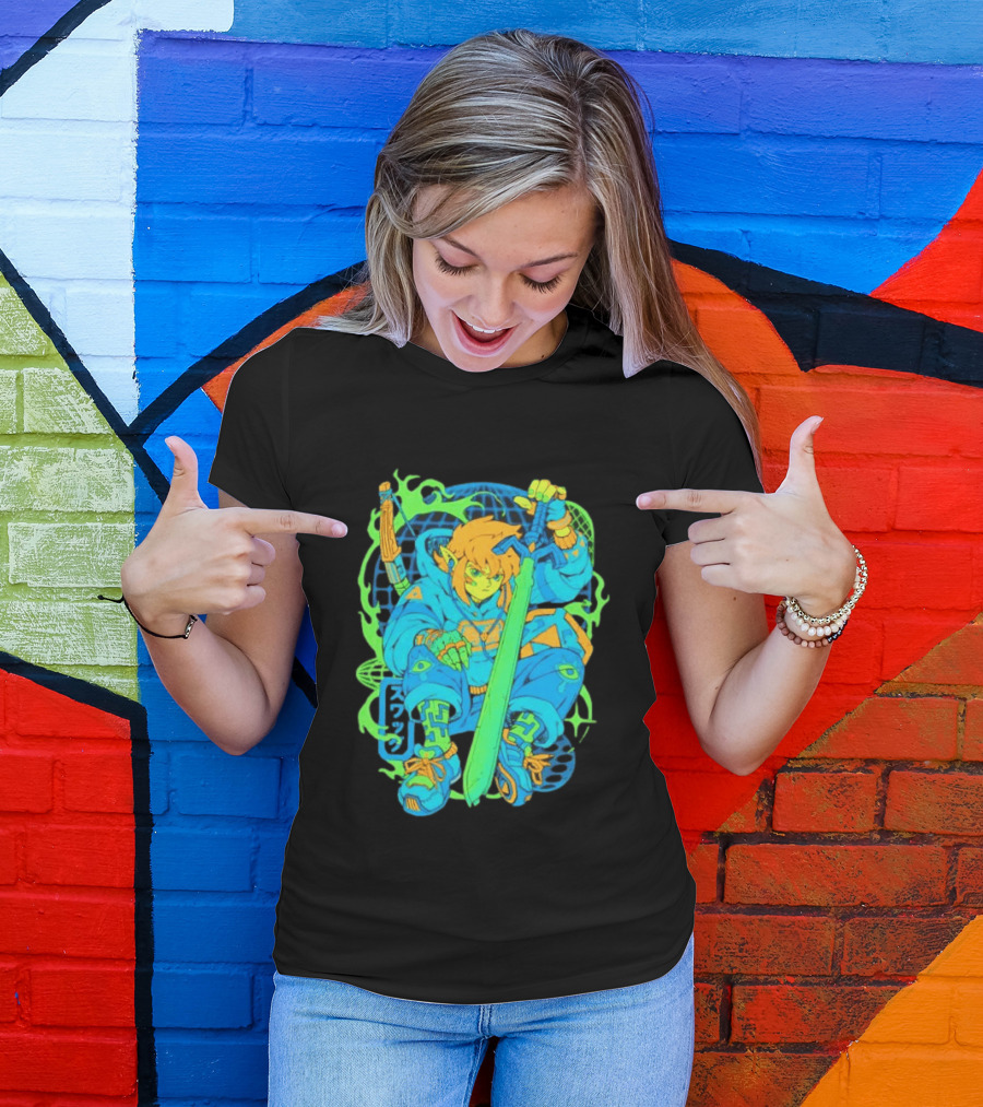 Link Legend Of Zelda Hylian Hero Swag Master Sword Streetwear Men's T-Shirt