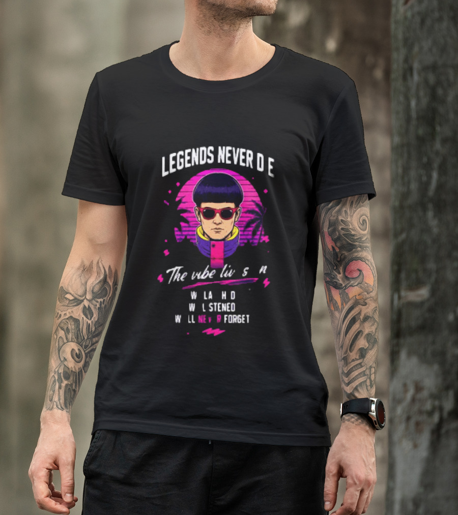 Legends Never Die The Vibe Lives On Oliver Tree Lil Ricky Forever T-Shirt