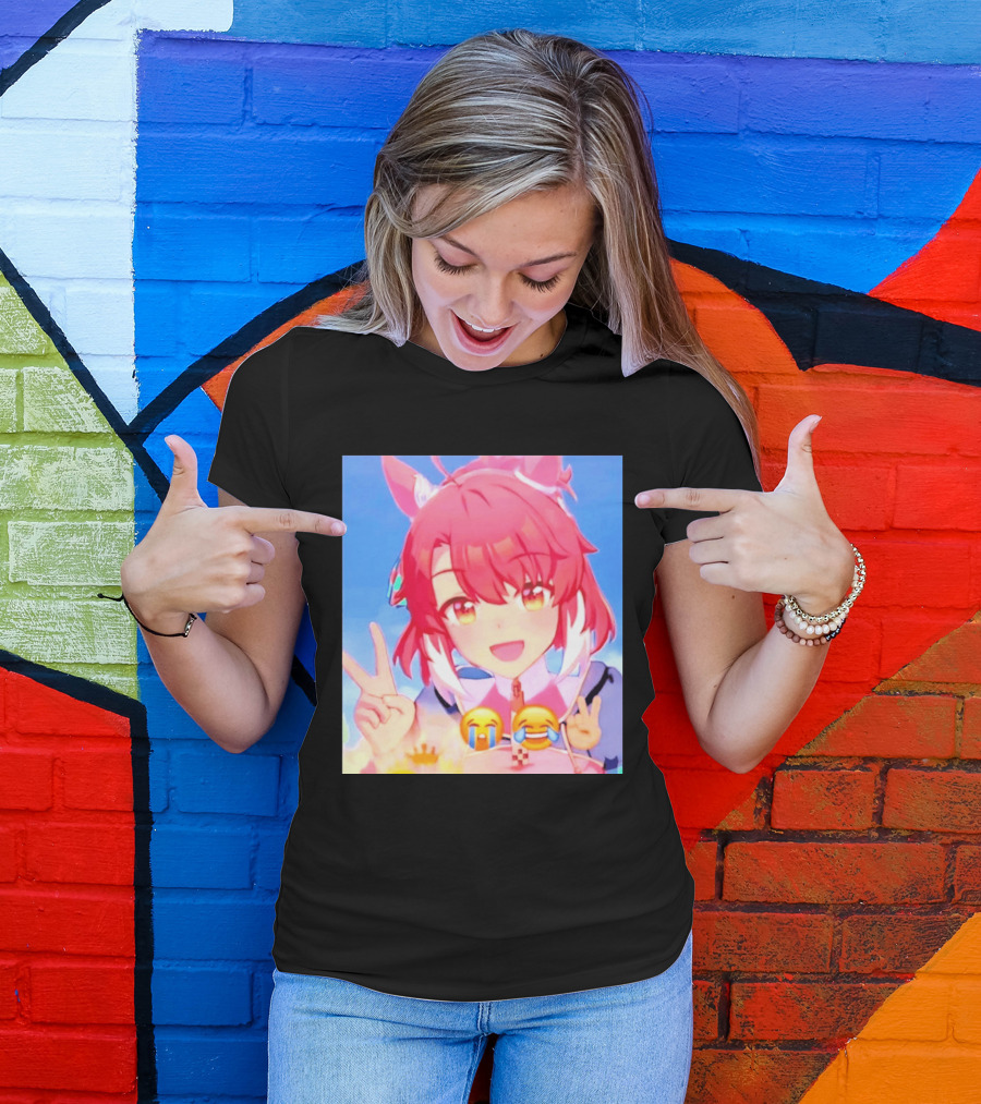 Happy Birthday Dantsu Flame 2026 Anime Character Peace Emoji T-Shirt