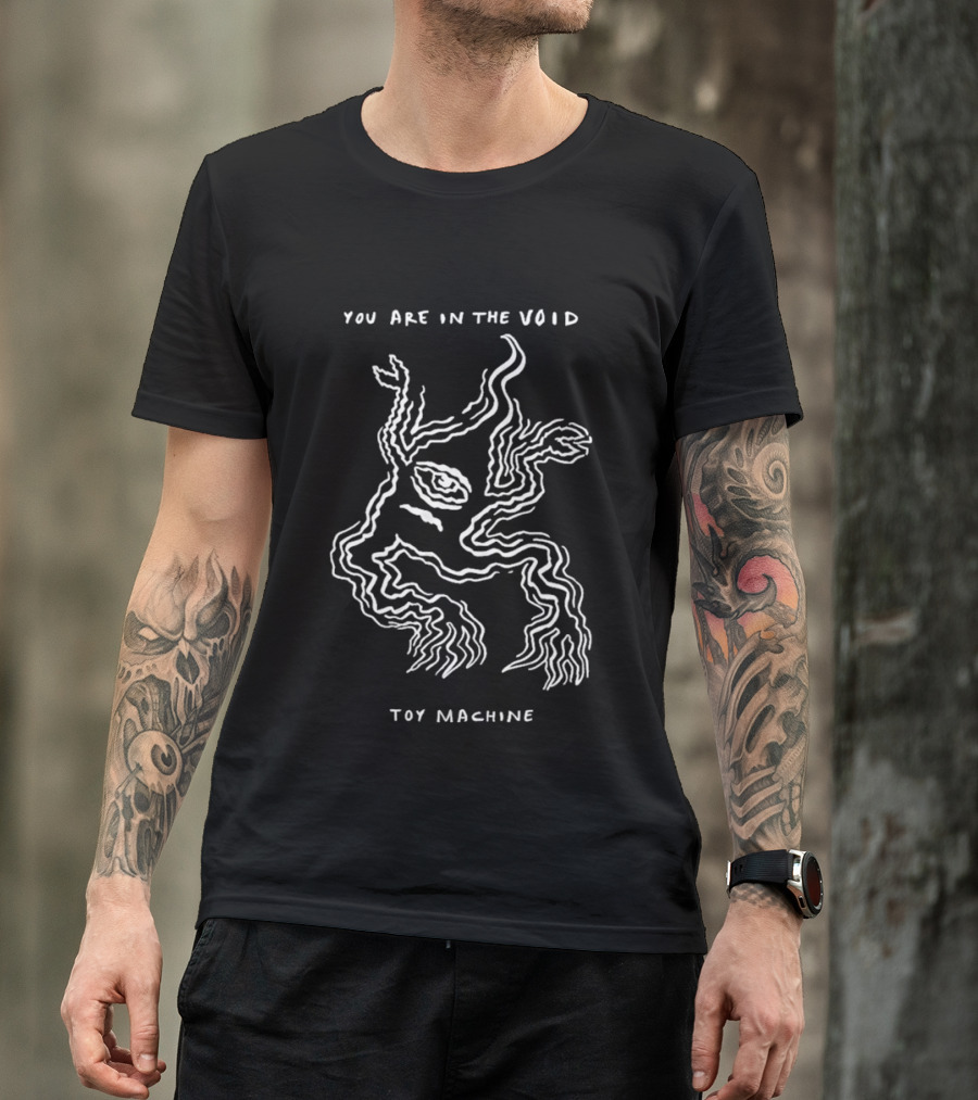 You Are In The Void Toy Machine Wavy Abstract Creature T-Shirt