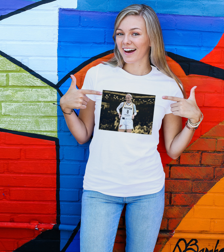 Indiana Fever Basketball Sophie's Favorite Knicks Player NBA Title Pursuit T-Shirt