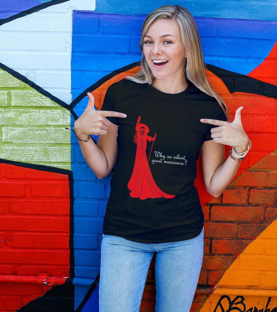 Phantom Why So Silent Good Messieurs Red T-Shirt