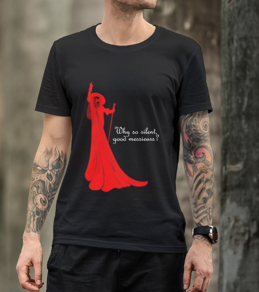 Phantom Why So Silent Good Messieurs Red T-Shirt