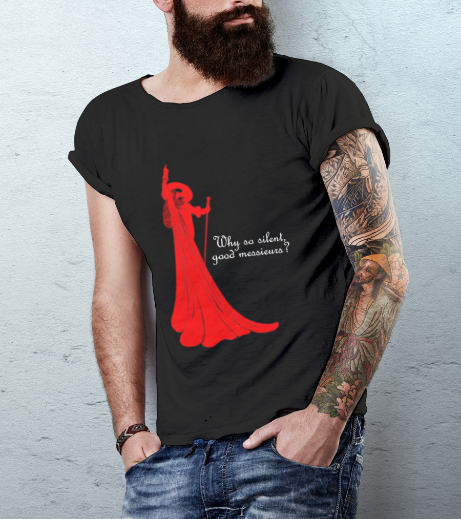 Phantom Why So Silent Good Messieurs Red T-Shirt