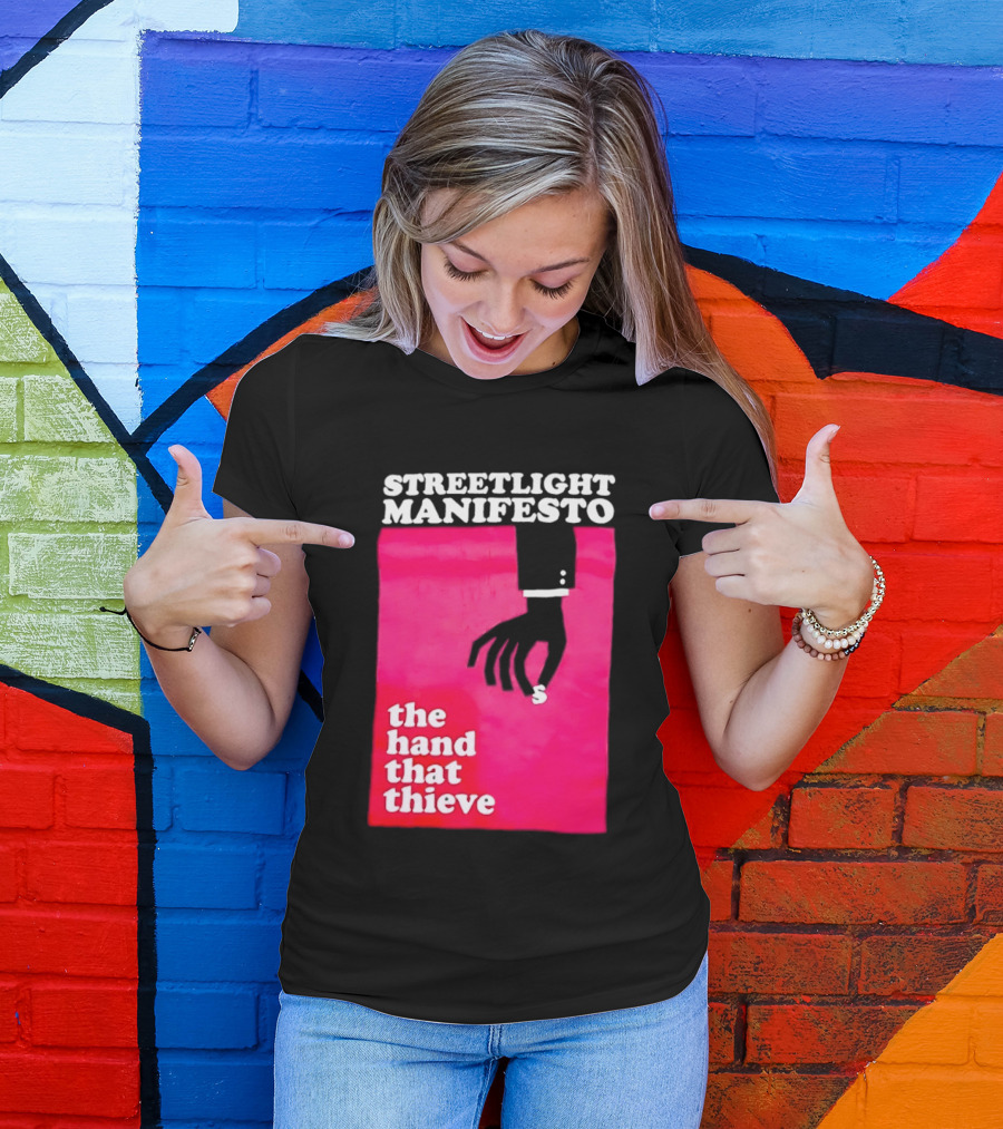 Streetlight Manifesto The Hand That Thieve Album Cover T-Shirt