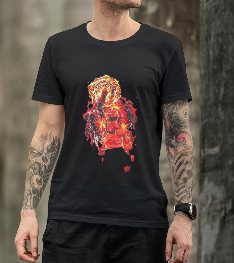 Roman Reigns Tribal Chief Fist Lightning WWE Power T-Shirt