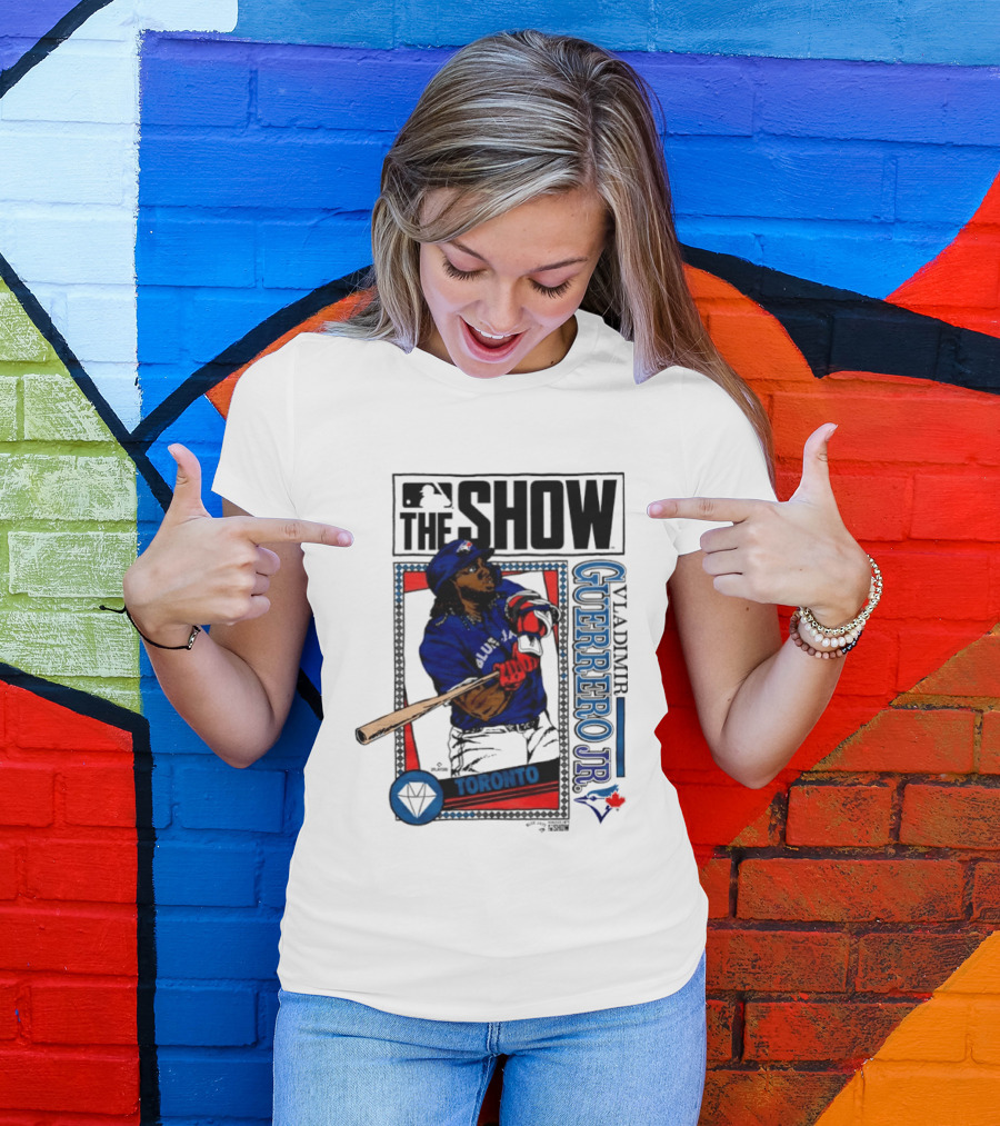 MLB The Show 24 Vladimir Guerrero Jr Toronto Blue Jays T-Shirt