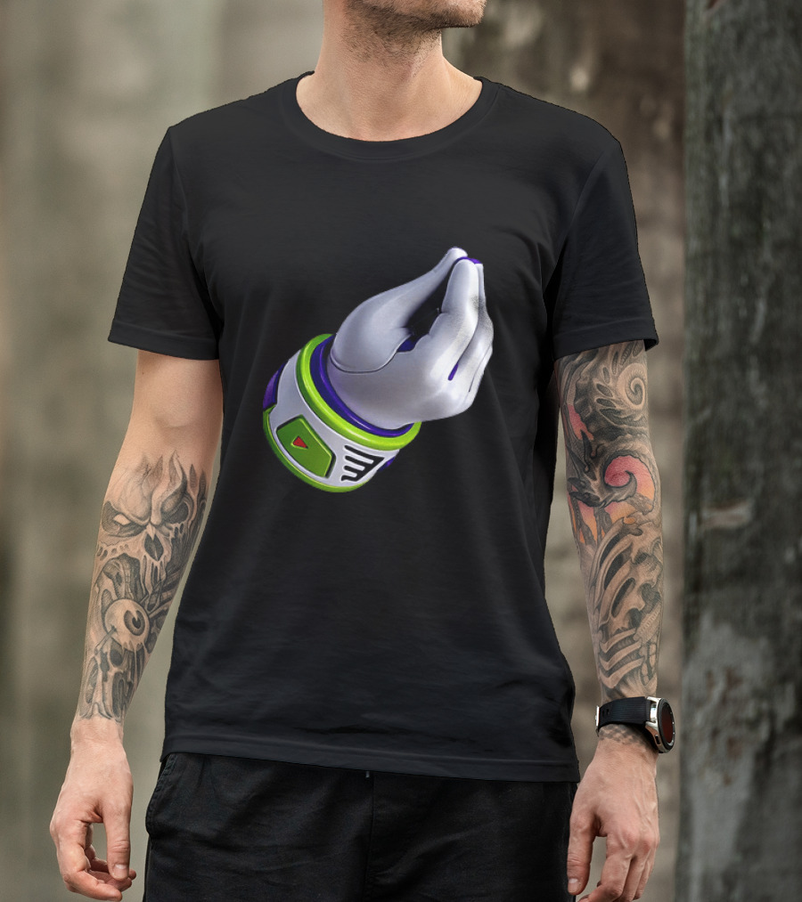 Buzz Lightyear Toy Story Ma Che Vuoi Hand Gesture T-Shirt