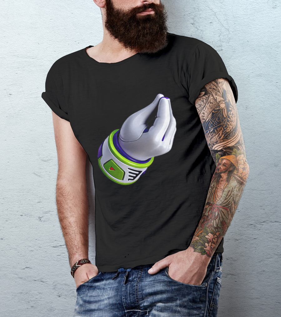 Buzz Lightyear Toy Story Ma Che Vuoi Hand Gesture T-Shirt