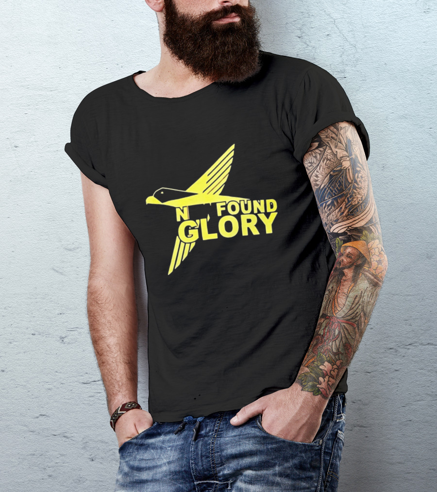 New Found Glory Yellow Flying Bird T-Shirt