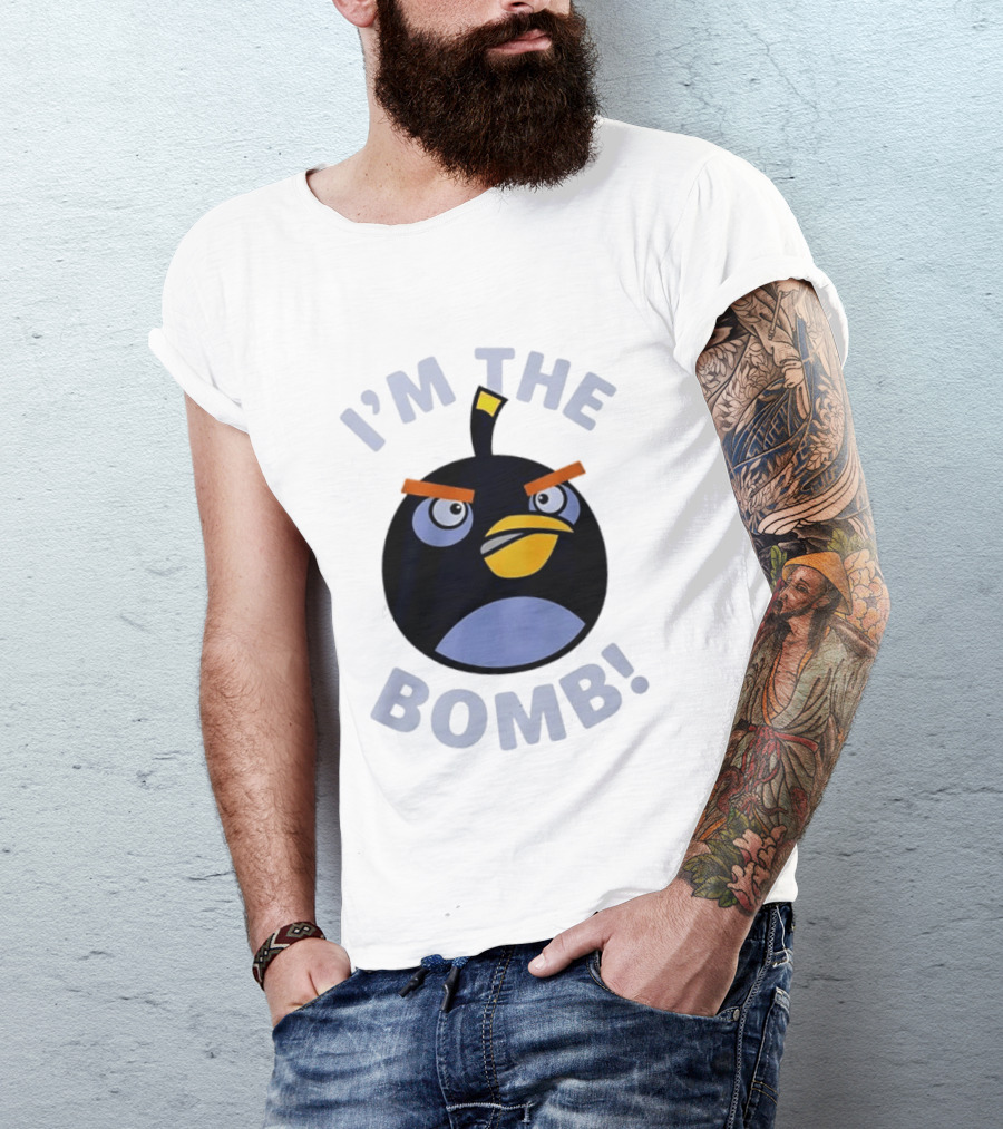 Angry Birds I'm The Bomb Character Face T-Shirt
