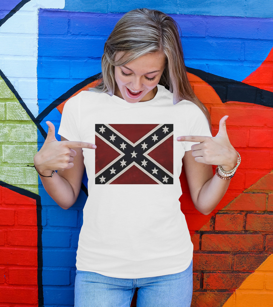 Mark Lee Confederate Rebel Flag T-Shirt