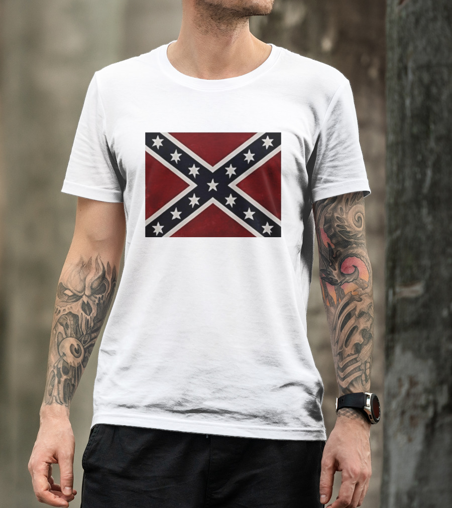 Mark Lee Confederate Rebel Flag T-Shirt