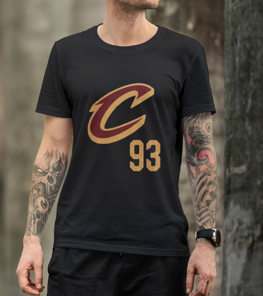 Cleveland Cavaliers Jelly Roll 93 Black Edition T-Shirt