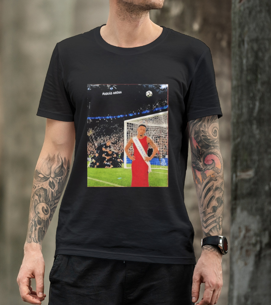 Gabriel Miss Penalty Puskás Aréna Football Moment T-Shirt