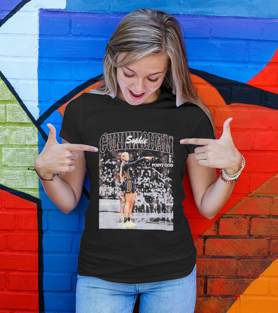 Cunningham Sophie Point God Indiana Fever T-Shirt