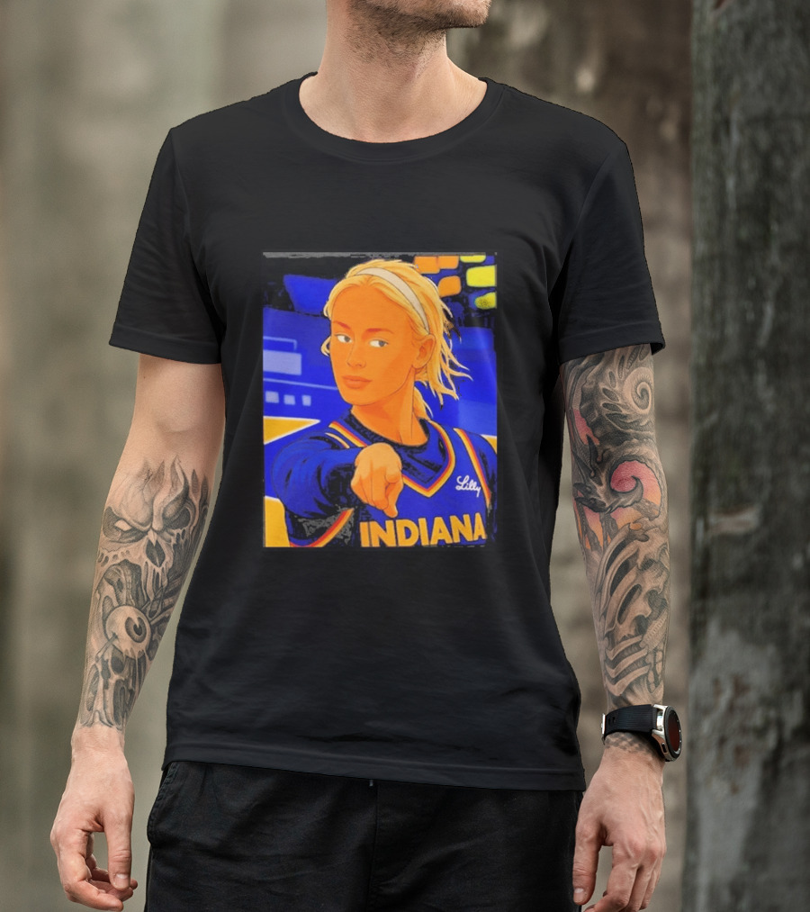 Indiana Fever Sophie Cunningham WNBA Player T-Shirt