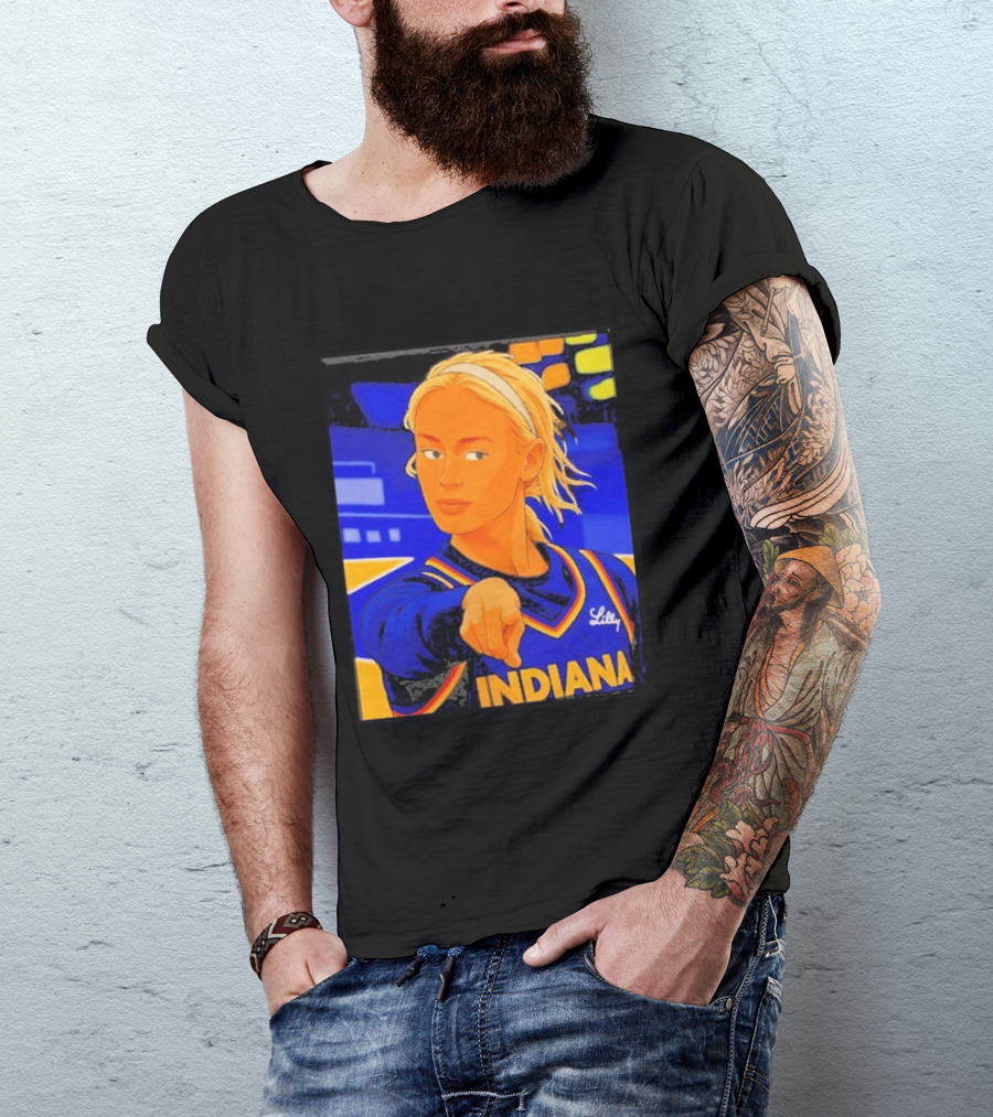 Indiana Fever Sophie Cunningham WNBA Player T-Shirt