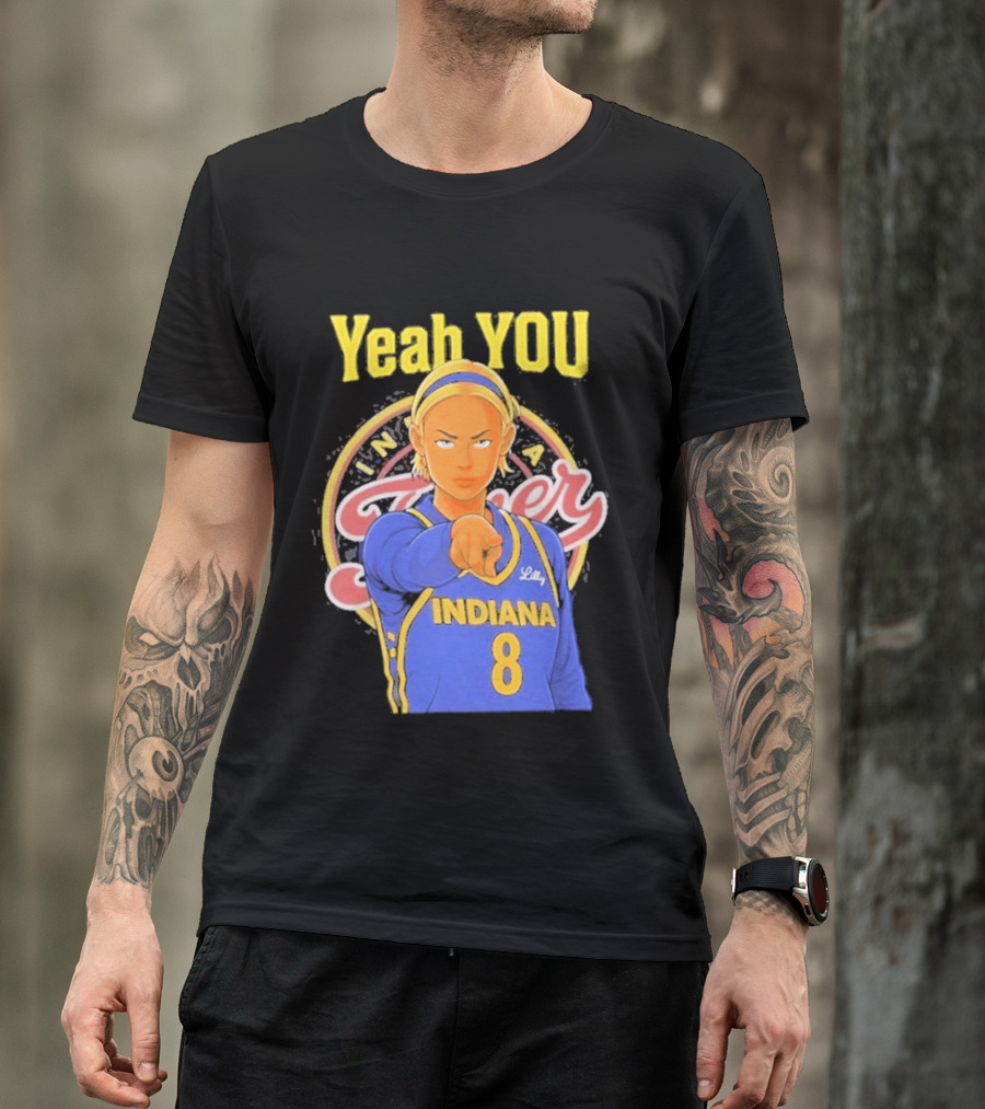 Yeah You Indiana Fever Number 8 T-Shirt