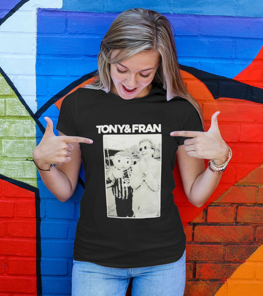 TONY & FRAN Frank Sidebottom Umbro Motif T-Shirt
