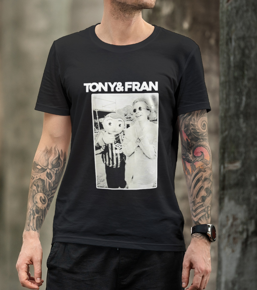 TONY & FRAN Frank Sidebottom Umbro Motif T-Shirt
