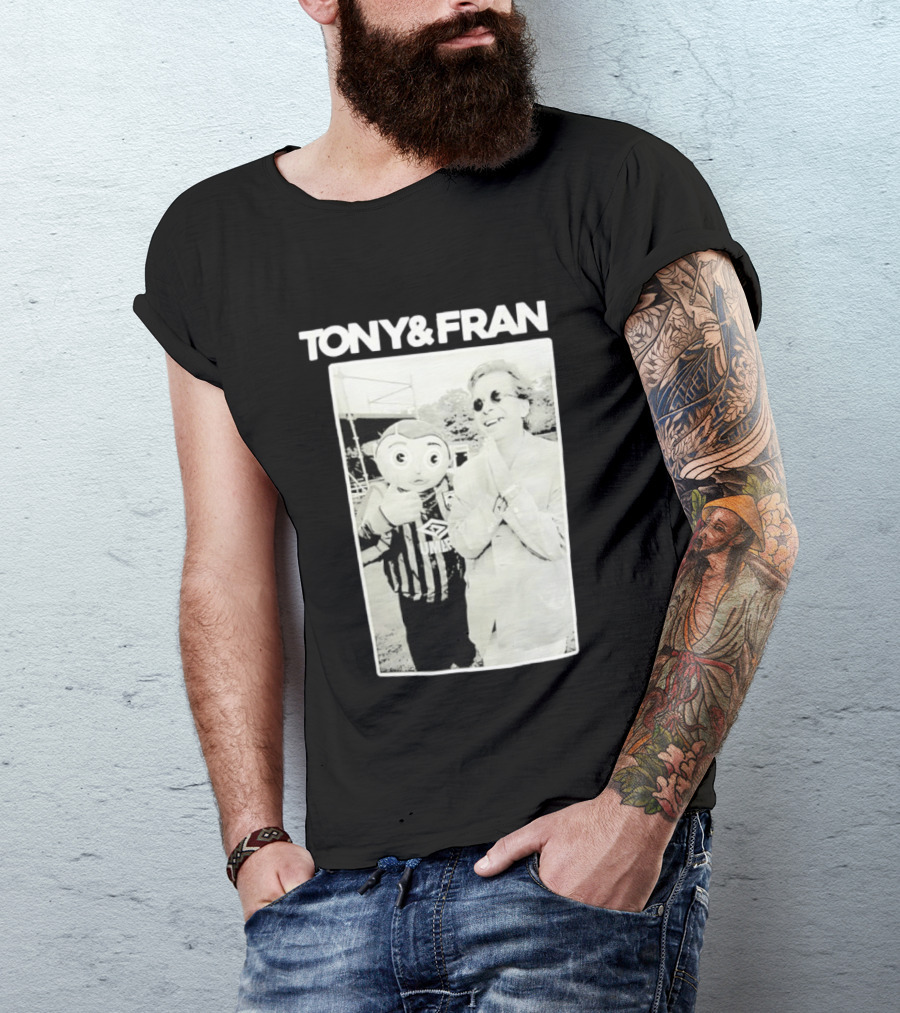 TONY & FRAN Frank Sidebottom Umbro Motif T-Shirt