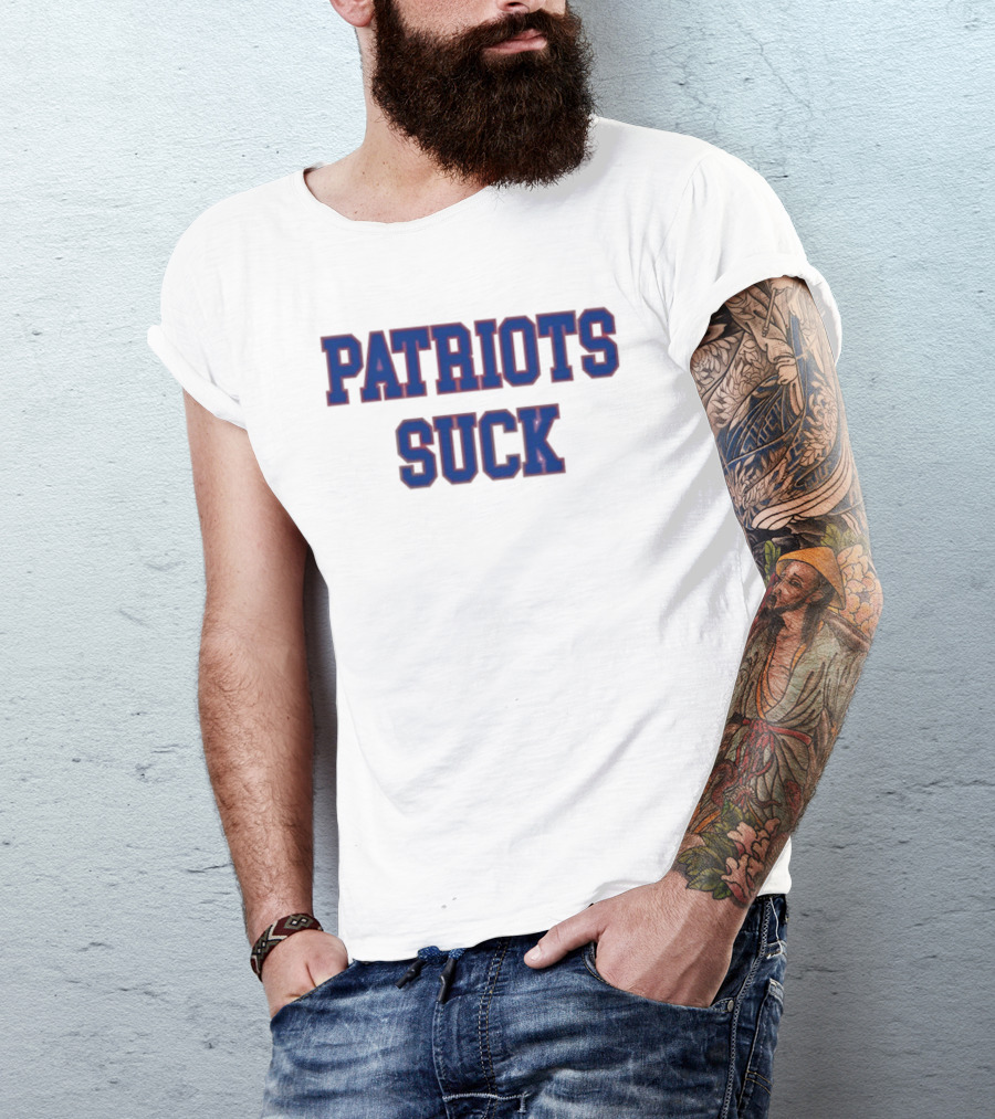 Buffalo Bills Patriots Suck NFL Rivalry Fan Gear T-Shirt