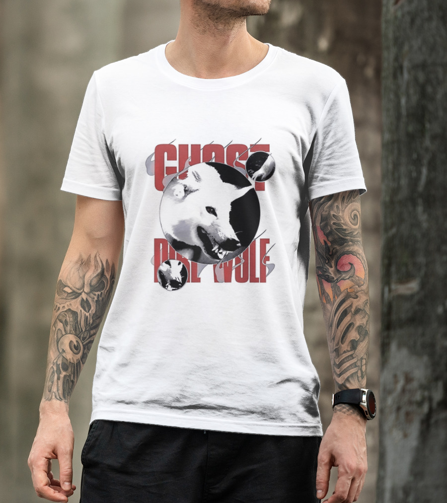 Ghost Dire Wolf Game Of Thrones Fan T-Shirt