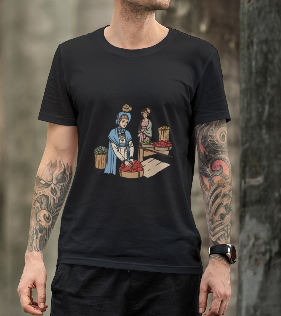 Anxiety Is So Embarrassing Oh No I'm Terrified At The Farmer's Market T-Shirt
