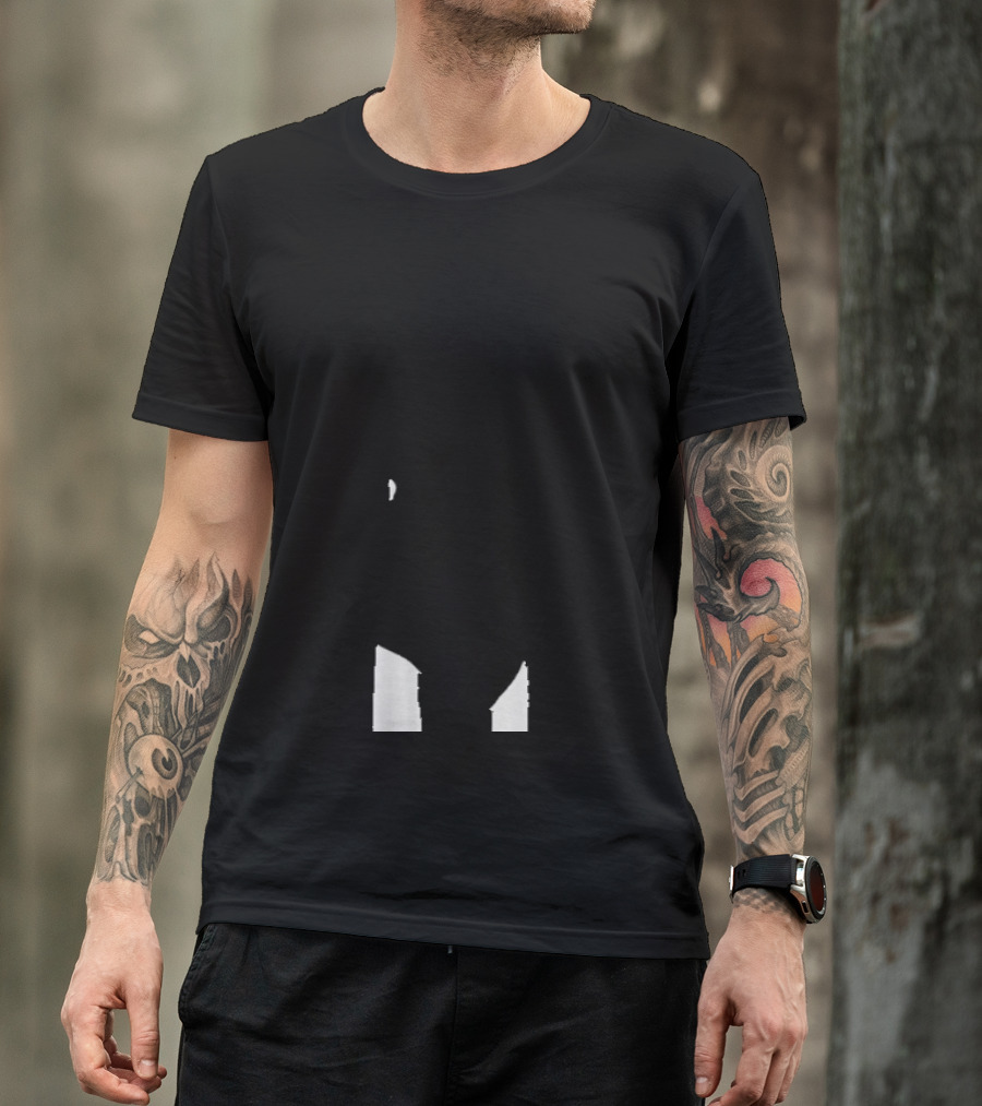 Bad Bunny Bunny Face Split Sunglasses T-Shirt