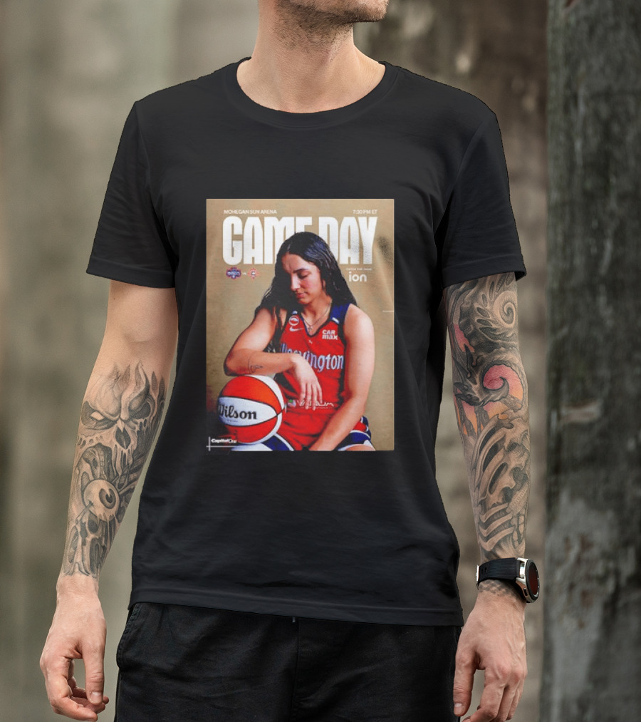 Mohegan Sun Arena Game Day Washington Mystics Sonia Citron 7:30 PM ET T-Shirt