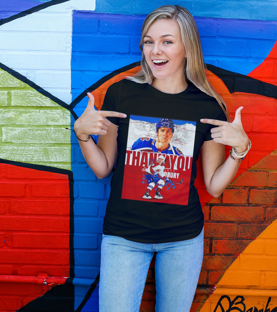 Jack Drury Thank You Colorado Avalanche T-Shirt