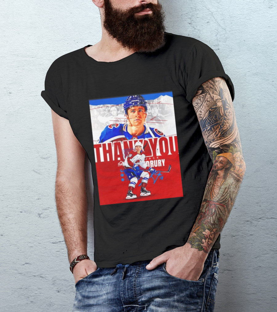 Jack Drury Thank You Colorado Avalanche T-Shirt